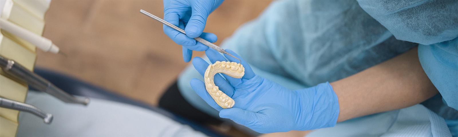 Dental crown treatment
