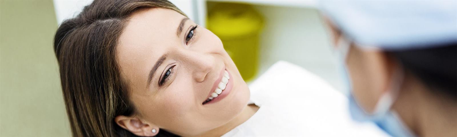 A patient being seen promptly in the dental chair
